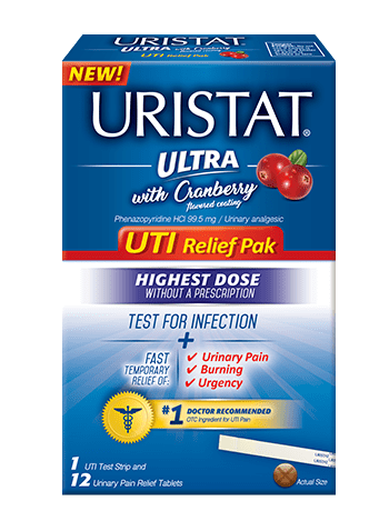 Uristat Relief Pak Uti Test Strip Pain Relief Tablets